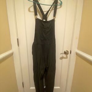 Aerie Black Overalls